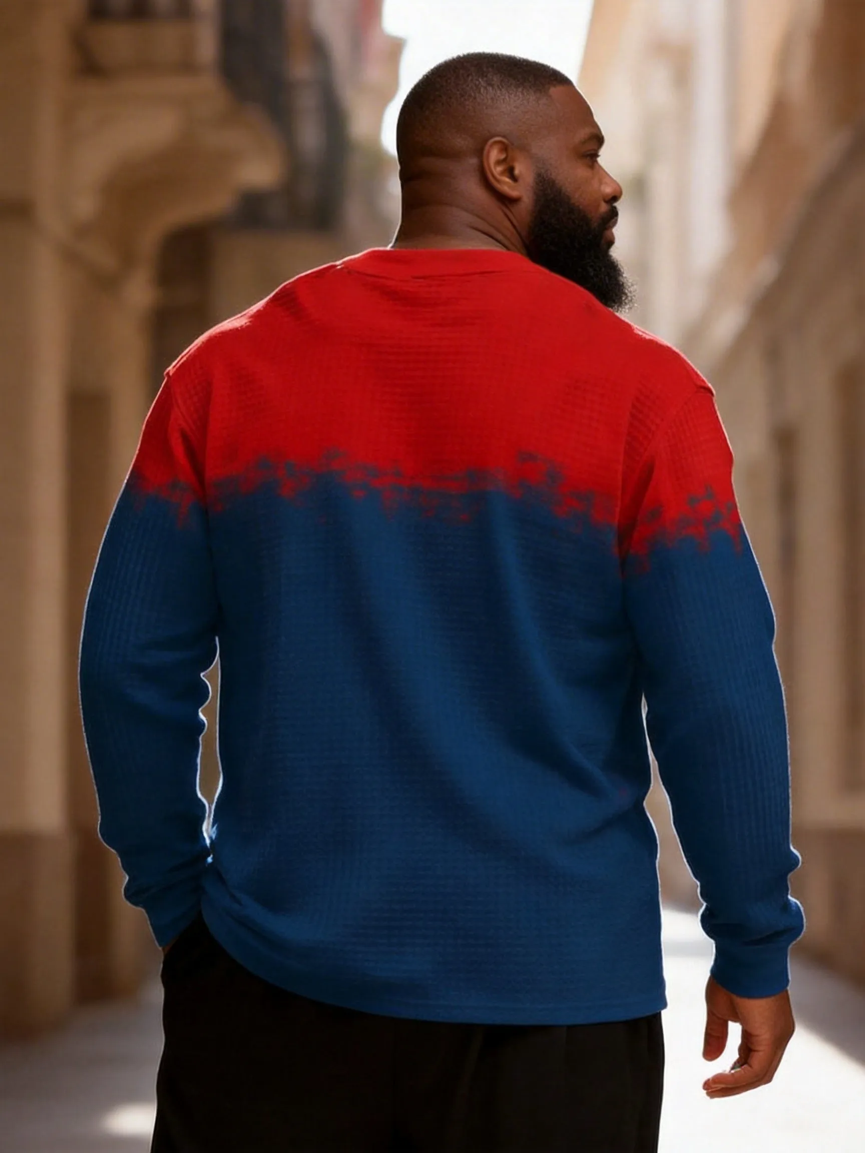 Big & Tall Men's 250 Independence Day Commemorative Printed Long Sleeve T-Shirt sold by Biggmans product image thumbnail 3