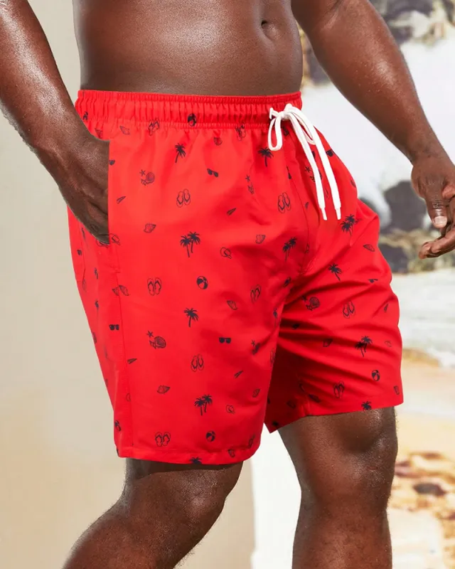 Men's Big & Tall Classic Comfortable Swim Trunks made by Biggmans