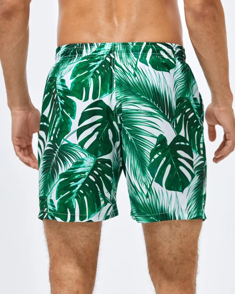 Men's Big & Tall Large Printed Swim Trunks sold by Biggmans product image thumbnail 2