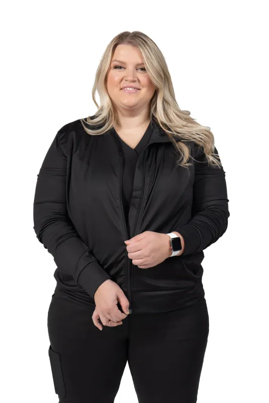 Women's Slim Fit Scrub Jacket sold by Pitt and Gruv