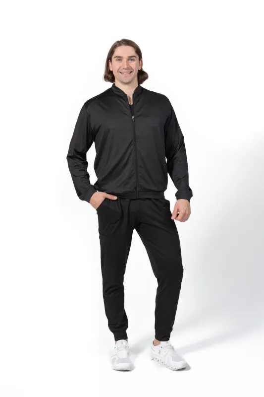 Men's Bomber Scrub Jacket sold by Pitt and Gruv