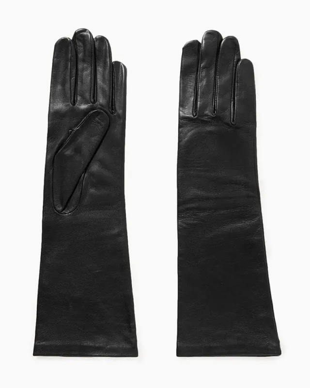 🎁 Black Lambskin Leather Gloves (100% off) sold by Larosa