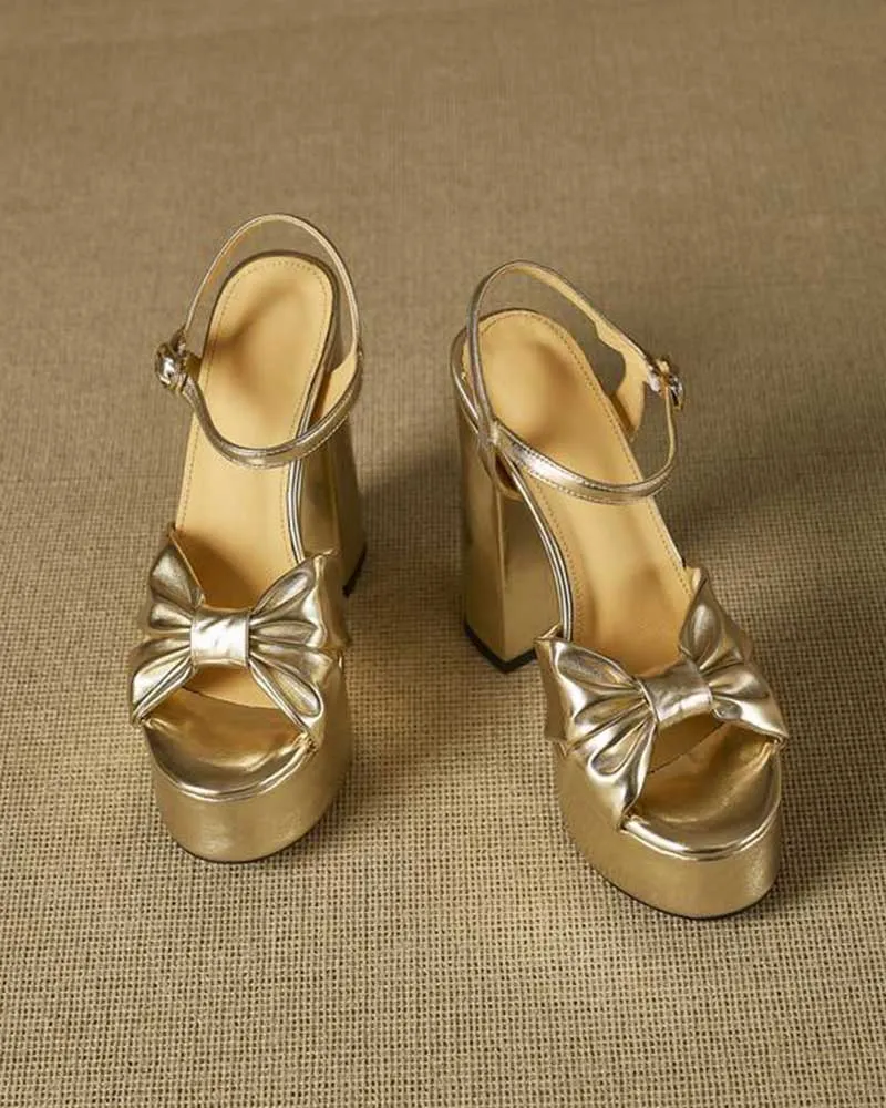Women's Heloise 120 Leather Platform Sandals sold by Larosa product image thumbnail 2