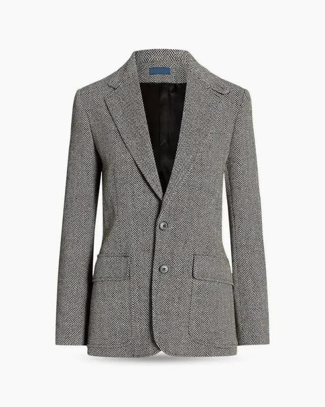 (Pre-Order)Women's Herringbone Blazer sold by Larosa
