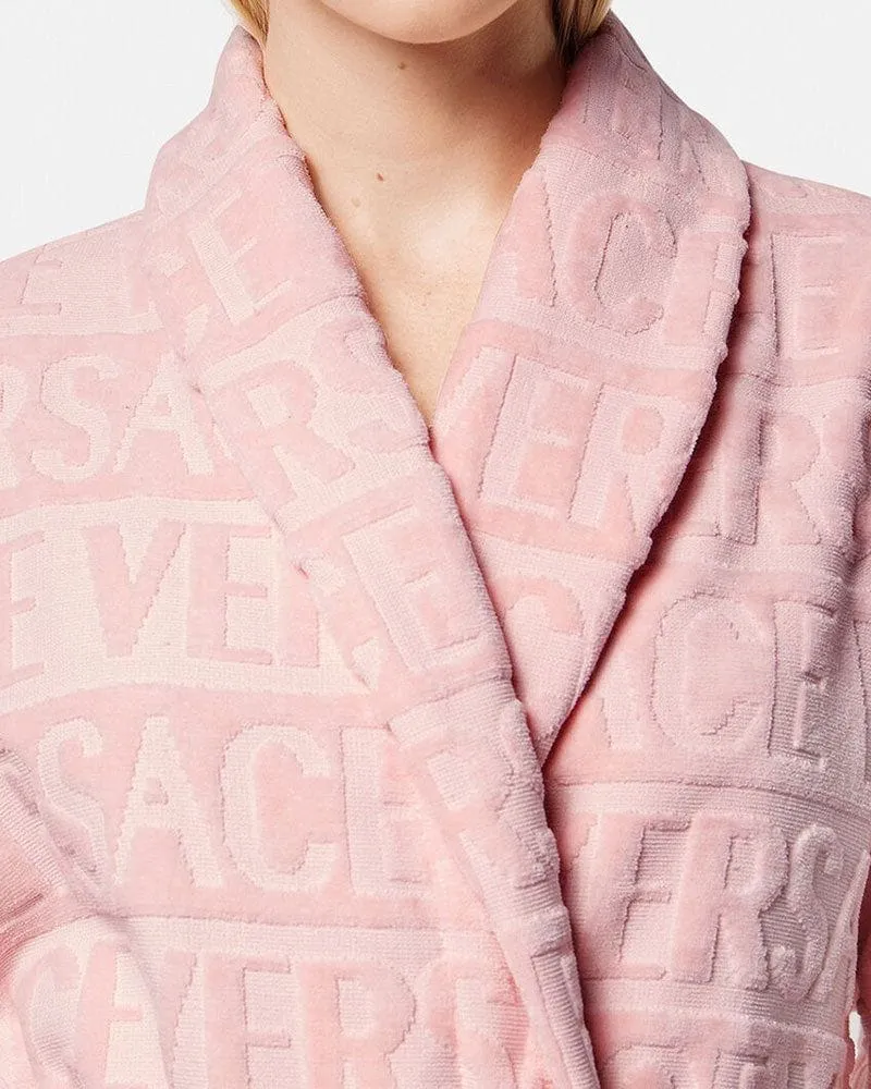 I ♡ Baroque Pink Bathrobe sold by Larosa product image thumbnail 2
