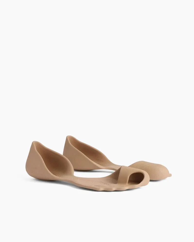 Peep Toe Flat Zero Sandals sold by Larosa product image thumbnail 3