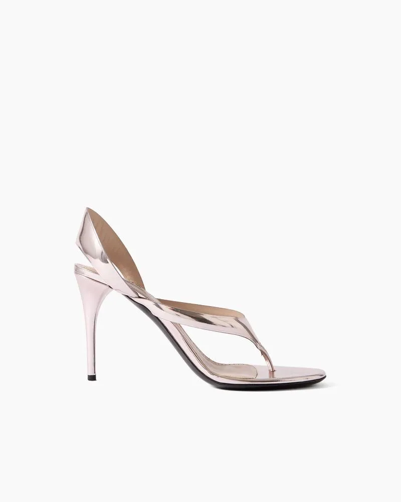 Infradito Sandals in Laminated Leather sold by Larosa product image thumbnail 5