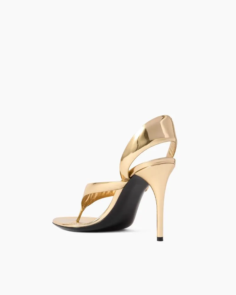 Infradito Sandals in Laminated Leather sold by Larosa product image thumbnail 2