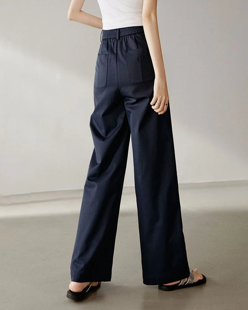 Women’s Loose Fit Draped Wide Leg Pants sold by Larosa product image thumbnail 3