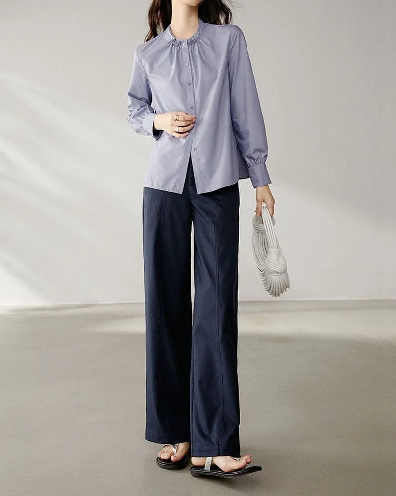 Women’s Loose Fit Draped Wide Leg Pants sold by Larosa product image thumbnail 4
