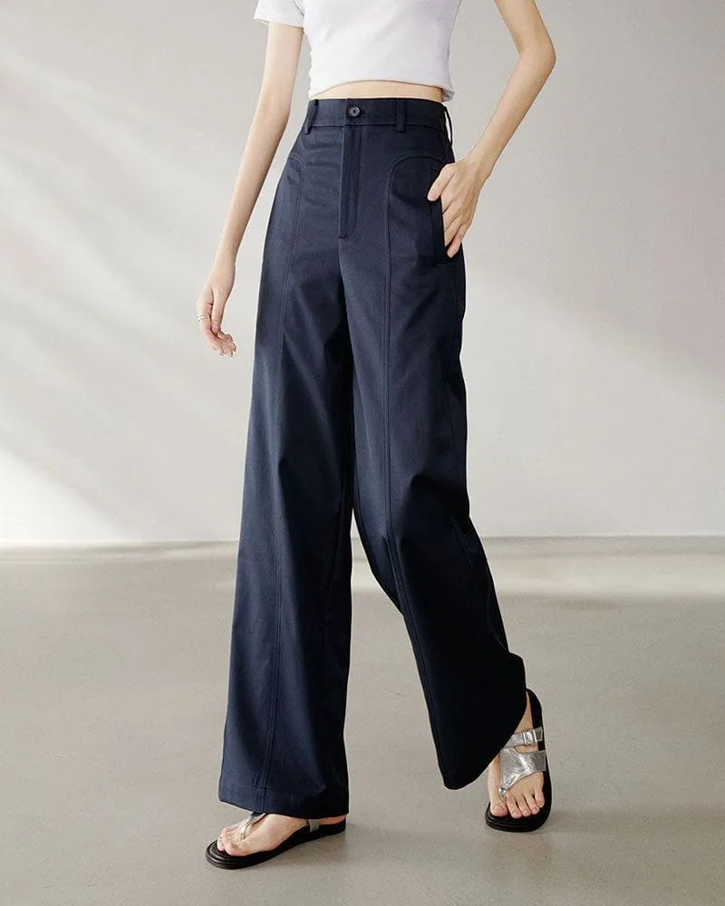 Women’s Loose Fit Draped Wide Leg Pants sold by Larosa product image thumbnail 5