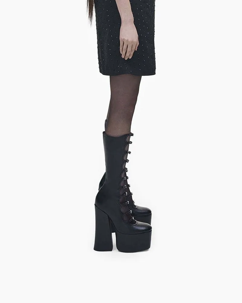 Elegant Kiki Knee-high Boots sold by Larosa product image thumbnail 4