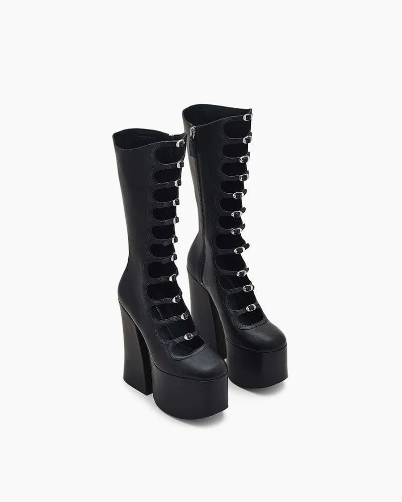Elegant Kiki Knee-high Boots sold by Larosa product image thumbnail 2