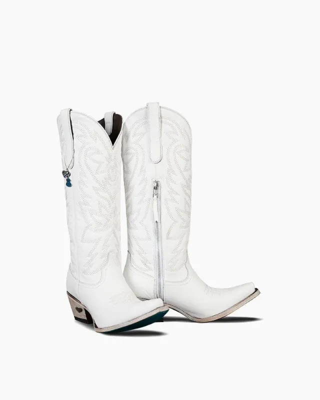 Smokeshow Leather Embroidered Cowboy Boots sold by Larosa