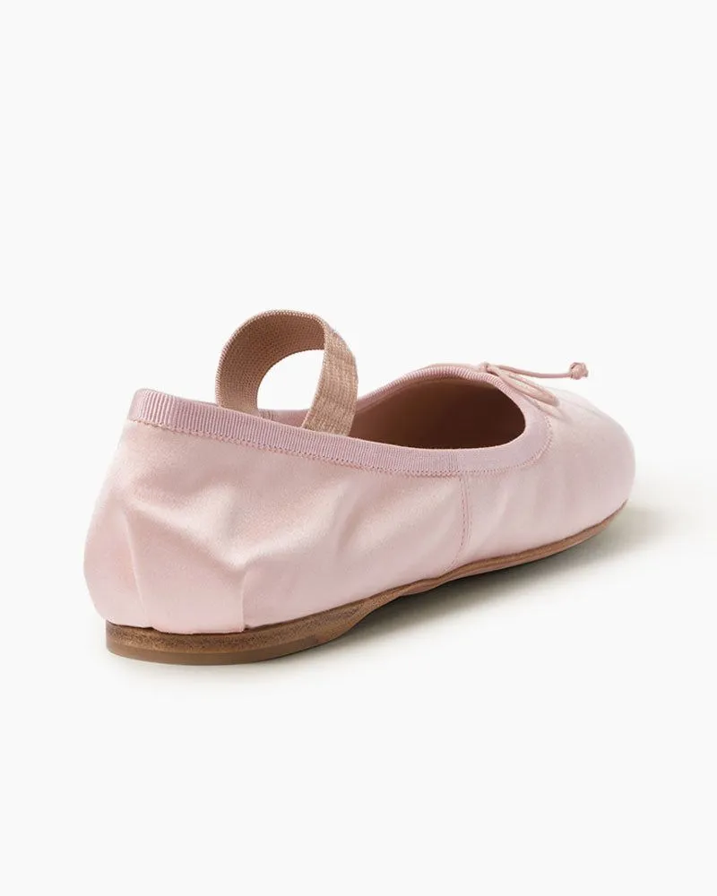 Elegant Satin Ballerina Shoes sold by Larosa product image thumbnail 3