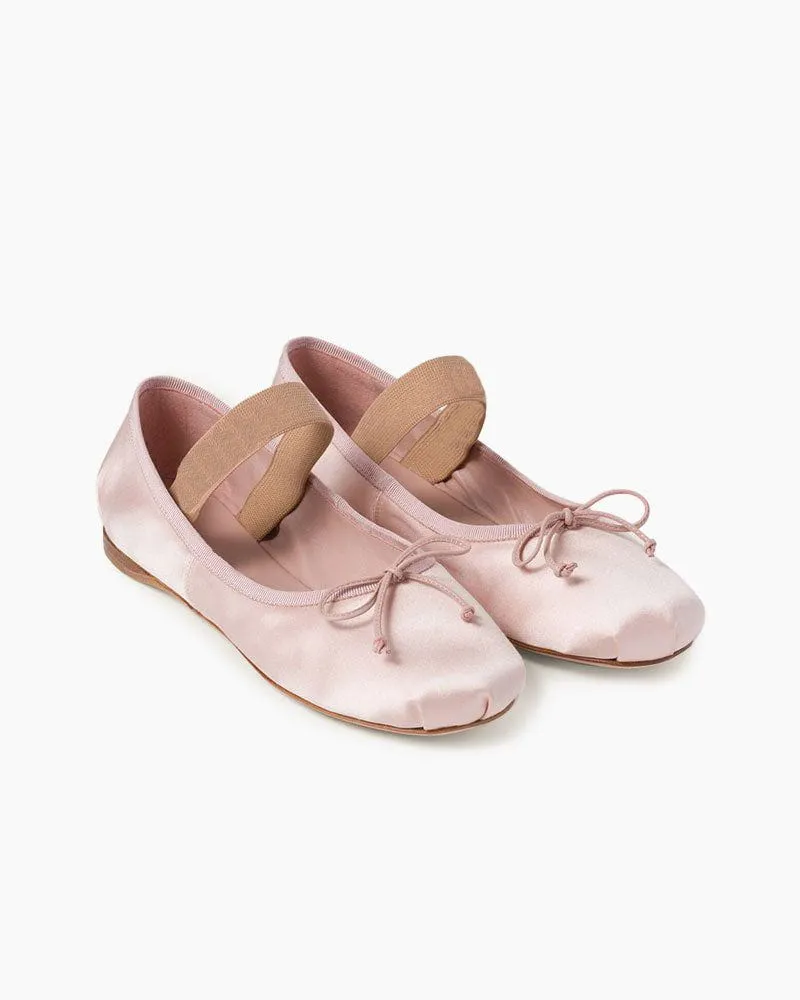 Elegant Satin Ballerina Shoes sold by Larosa product image thumbnail 2