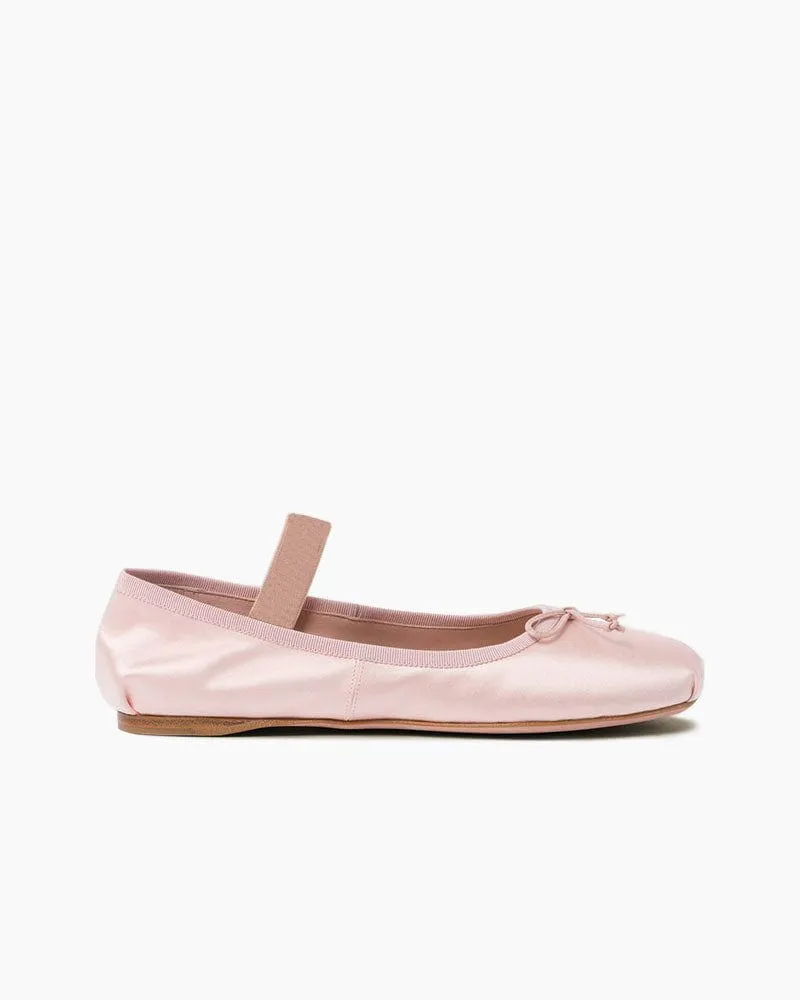 Elegant Satin Ballerina Shoes sold by Larosa