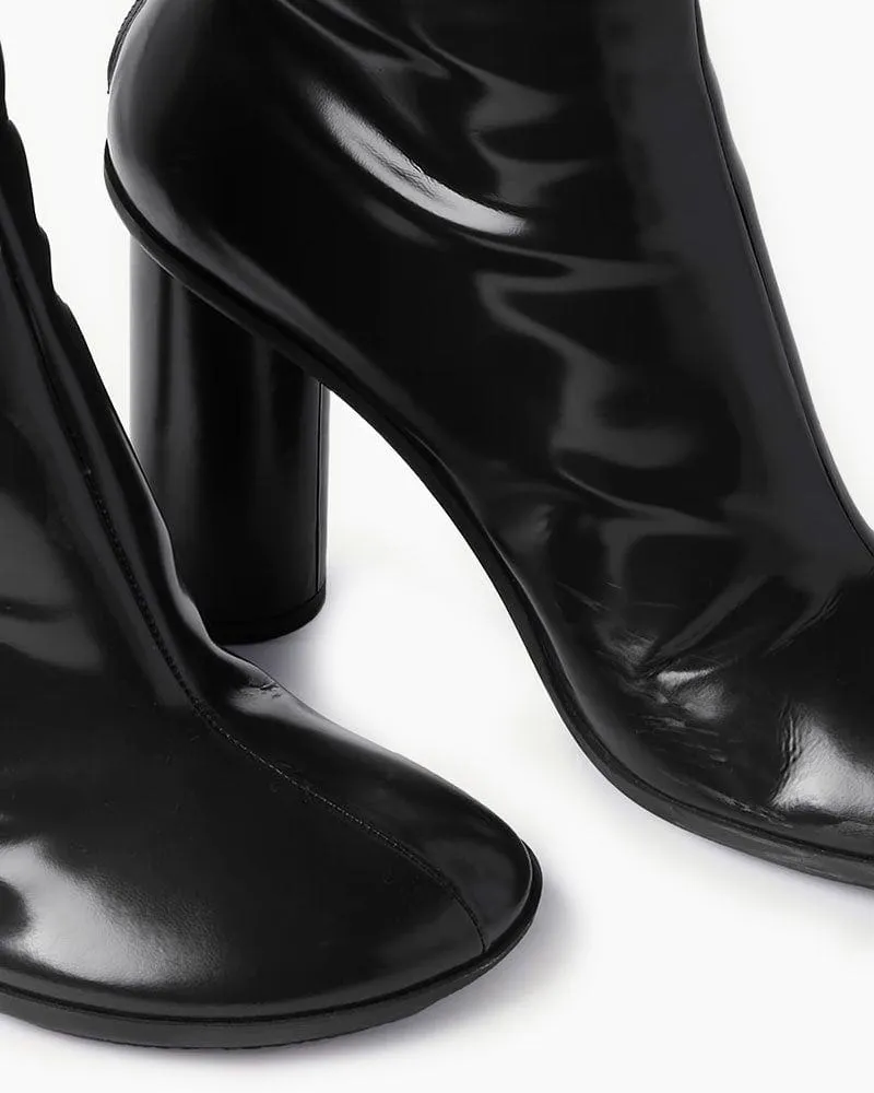 Midnight Goddess Shimmering Tall Heeled Boots sold by Larosa product image thumbnail 2