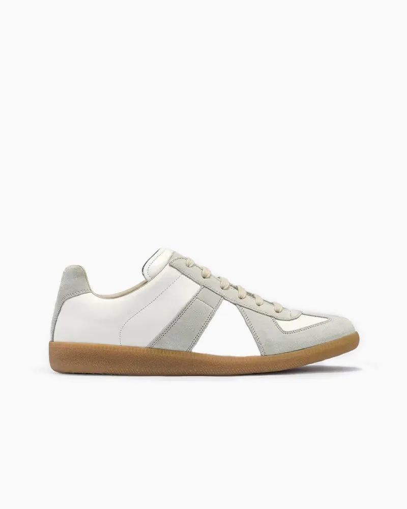 Urban Heritage Retro Leather Sneakers sold by Larosa