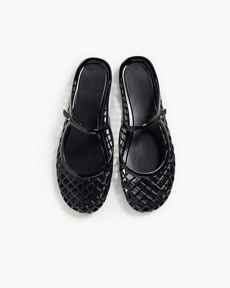 Shadow Night Lattice Anti-Slip Openwork Sandals sold by Larosa product image thumbnail 3