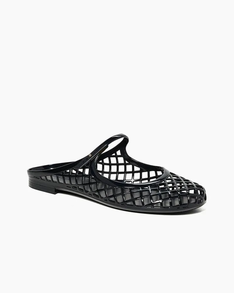 Shadow Night Lattice Anti-Slip Openwork Sandals sold by Larosa