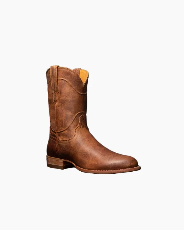 Men's Timeless Prairie Vintage Classic Cowboy Boots sold by Larosa