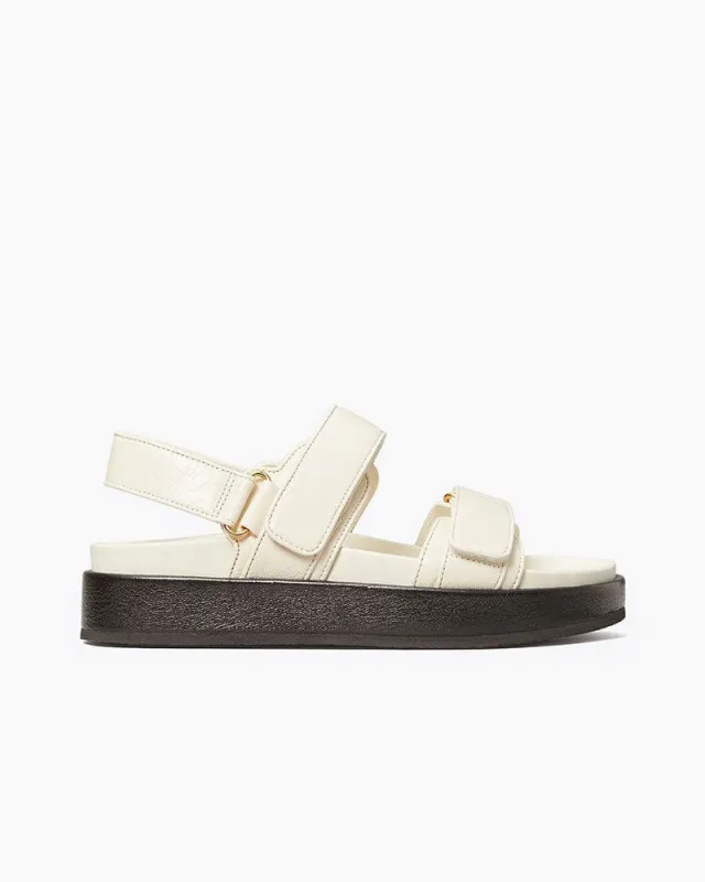 PureEase Velcro Flatform Sandals sold by Larosa