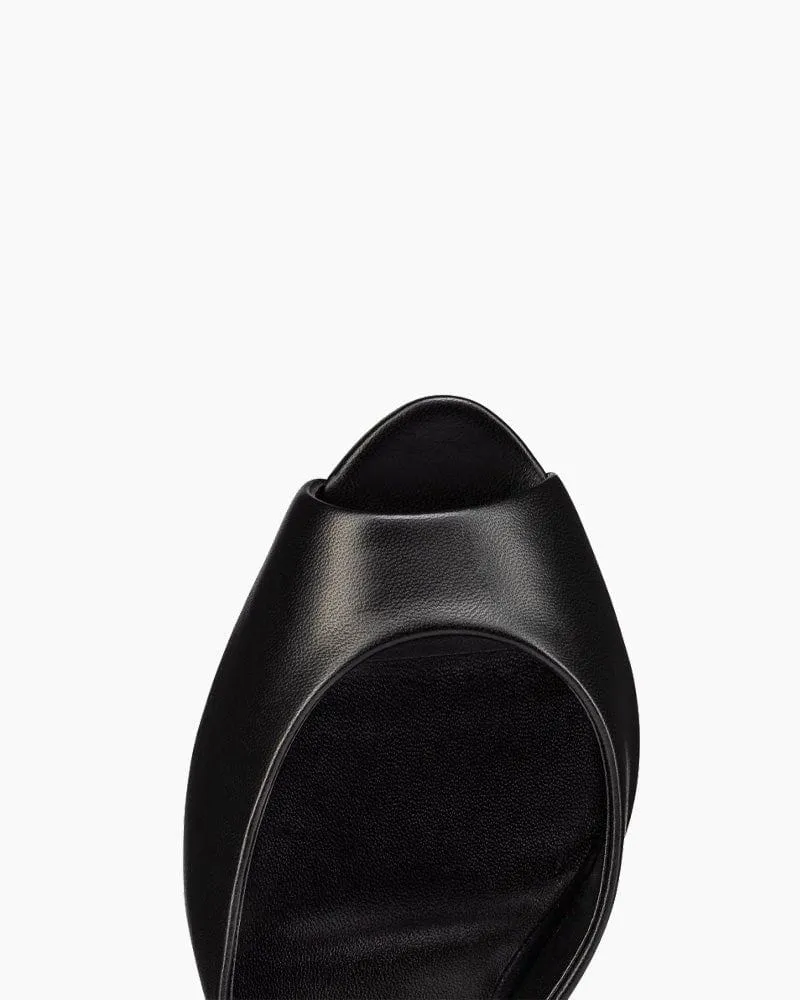 Dolly Series - 85mm Real Leather Heel Mules sold by Larosa product image thumbnail 3