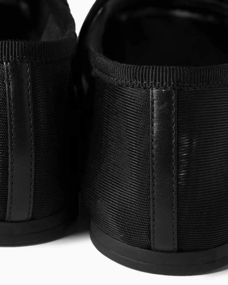 Mesh Fabric Ballerina Mary Jane Ballet Flats sold by Larosa product image thumbnail 4