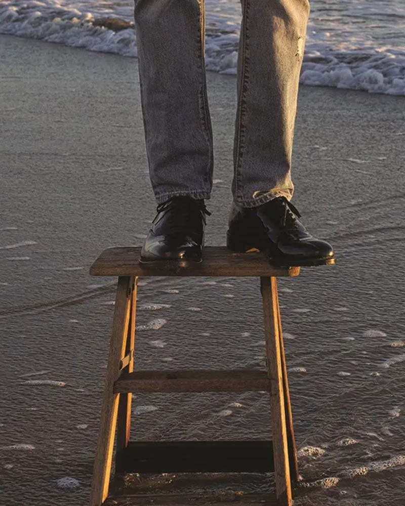 Men's Classic Premium Leather Oxford Dress Shoes sold by Larosa product image thumbnail 5