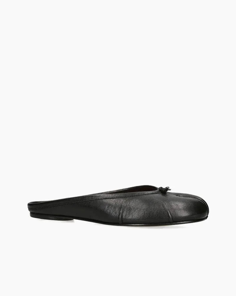 Tabi Leather Split-Toe Ballet Flats sold by Larosa