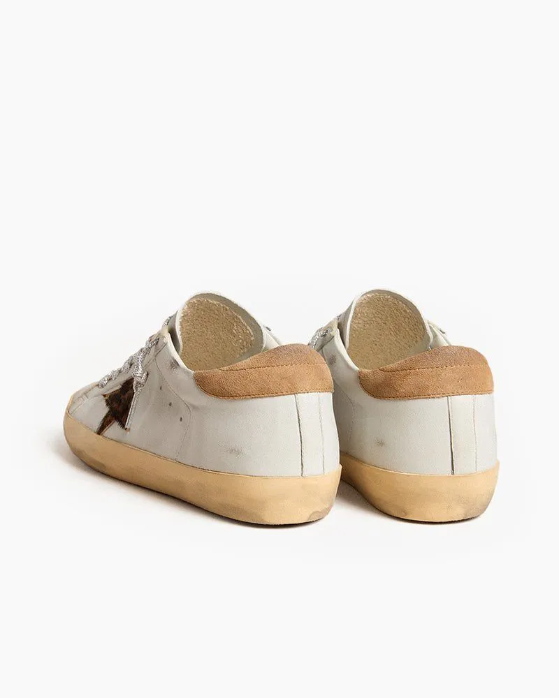 Leopard Print Star Nappa Leather Sneakers sold by Larosa product image thumbnail 4