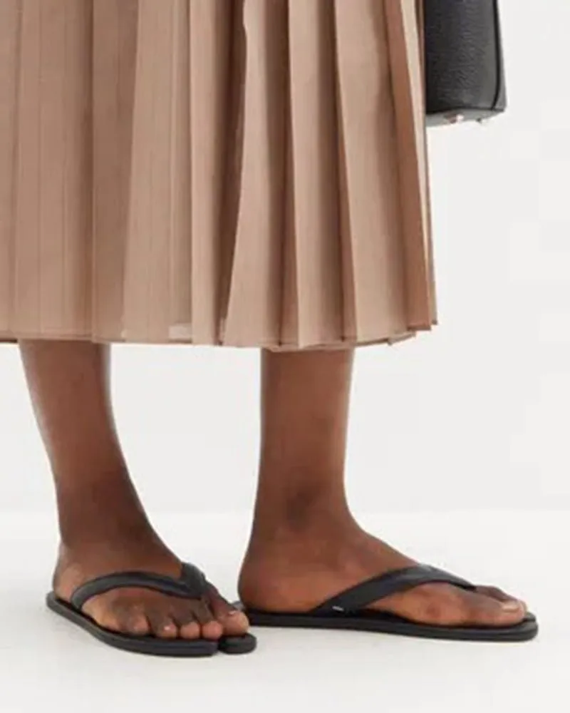 Black Tabi Flip-Flops Minimalist Sandals sold by Larosa product image thumbnail 5