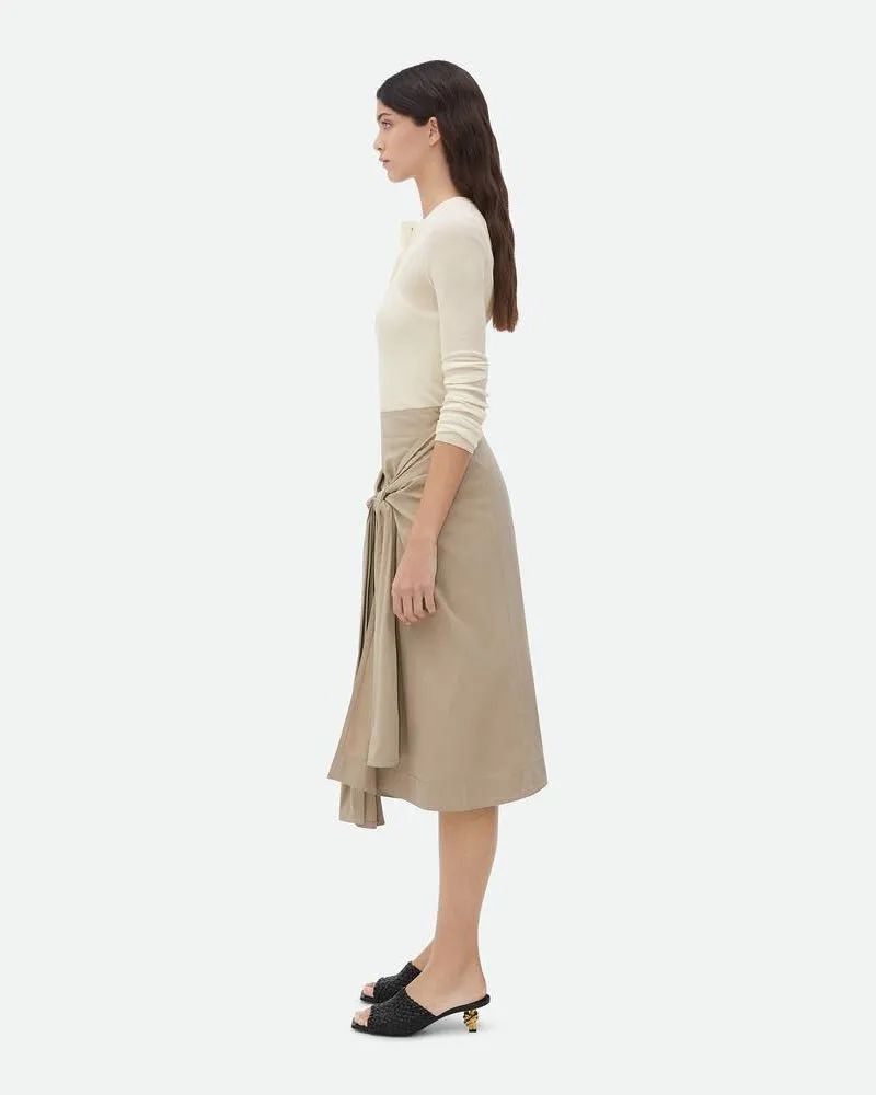 Gold Knot Heel Mules Woven Kitten Heel Pumps sold by Larosa product image thumbnail 5