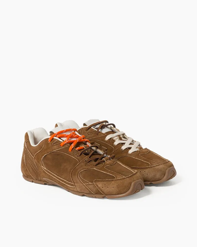 Suede Distressed Finish Mismatched Laces Sneakers sold by Larosa product image thumbnail 2