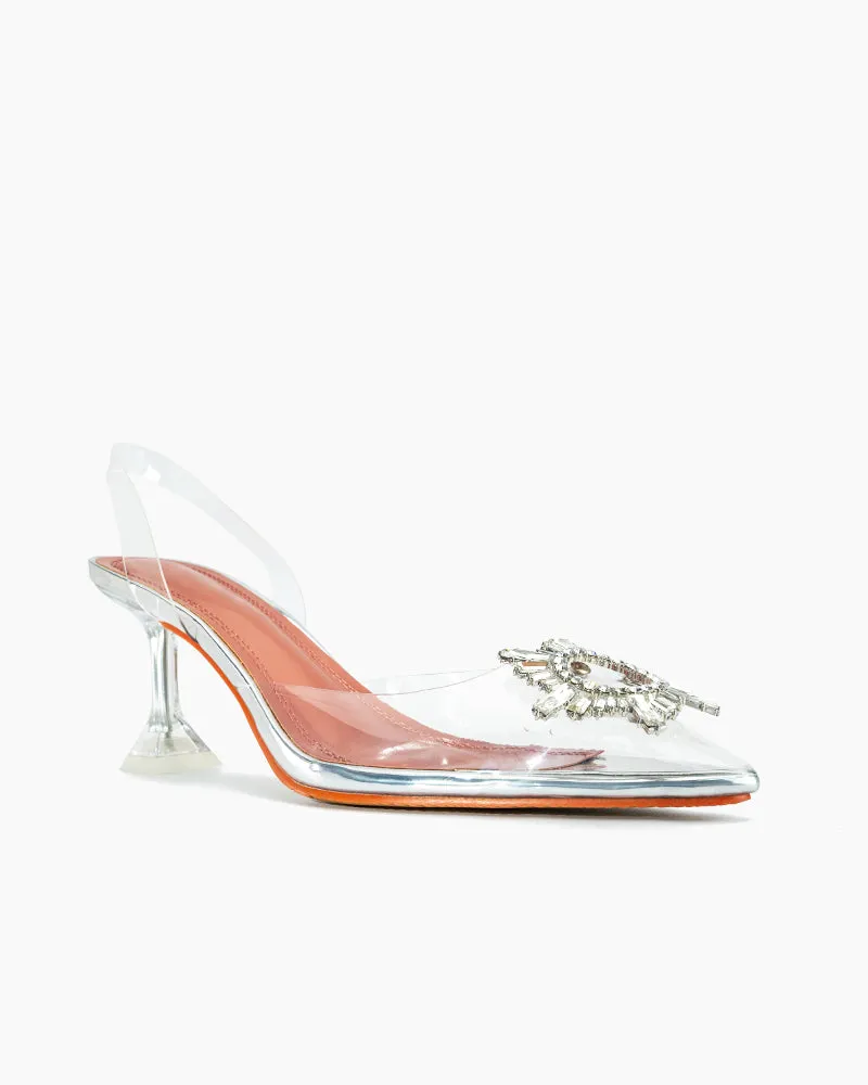 Transparent Pvc High Heel Fashion Sandals sold by Larosa product image thumbnail 3