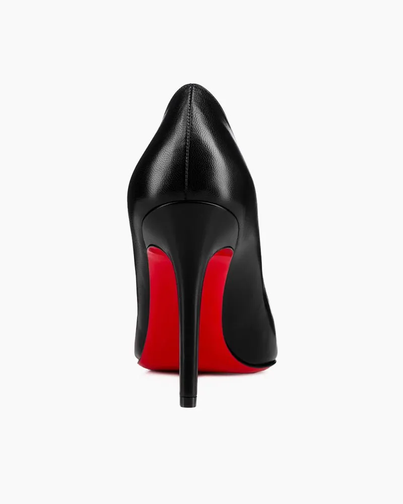 Kate Series - 100mm Pumps - Chic Stylish Elegance Pointed Stiletto Heels sold by Larosa product image thumbnail 3