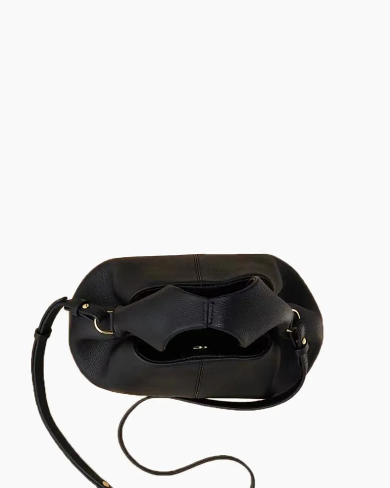 Modern Elegance Leather Cloud Bag sold by Larosa product image thumbnail 4