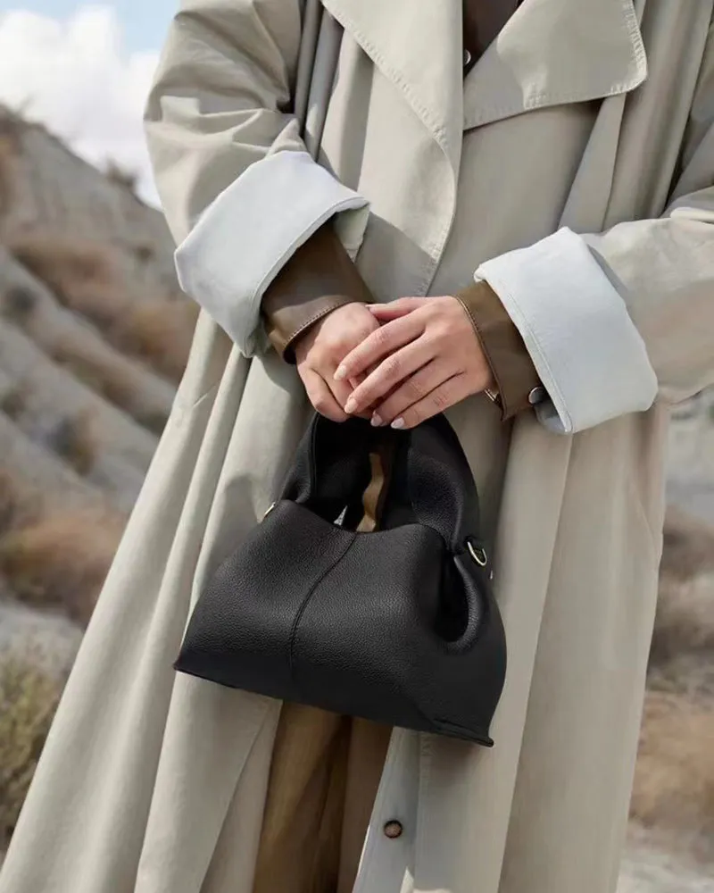 Modern Elegance Leather Cloud Bag sold by Larosa