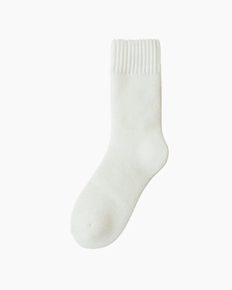 Women's Multi-colored Cashmere Socks sold by Larosa