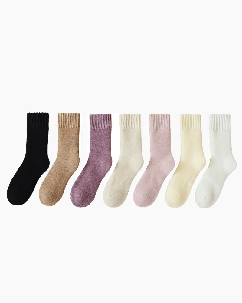 Women's Multi-colored Cashmere Socks sold by Larosa product image thumbnail 2