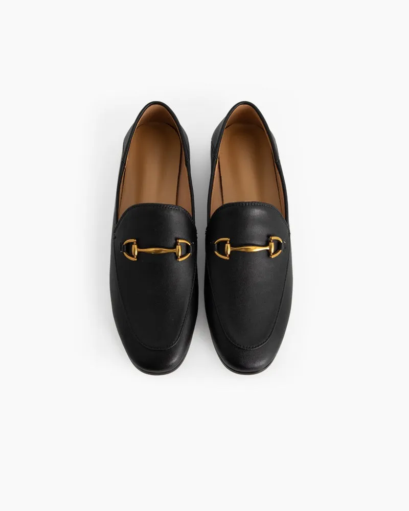 Alina Sleek and Sophisticated Leather Flat Loafers sold by Larosa product image thumbnail 4