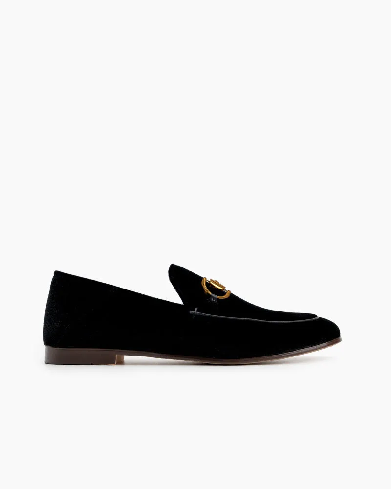 Alina Luxurious Velvet Slip-On Flat Loafers sold by Larosa product image thumbnail 2