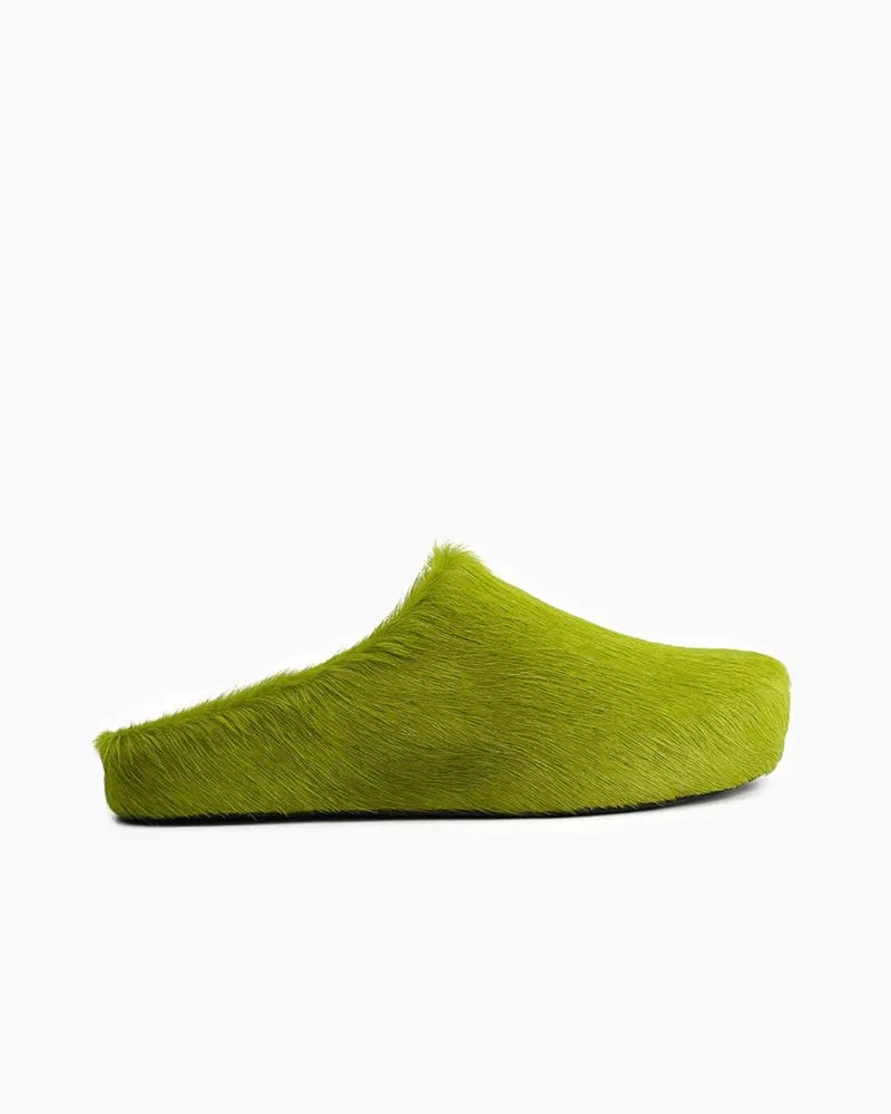 Designer Real Fur Slides Clogs Mules Flat Luxury Slippers sold by Larosa