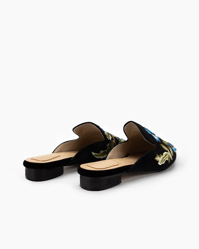 Embroidery Mule Flats sold by Larosa product image thumbnail 5