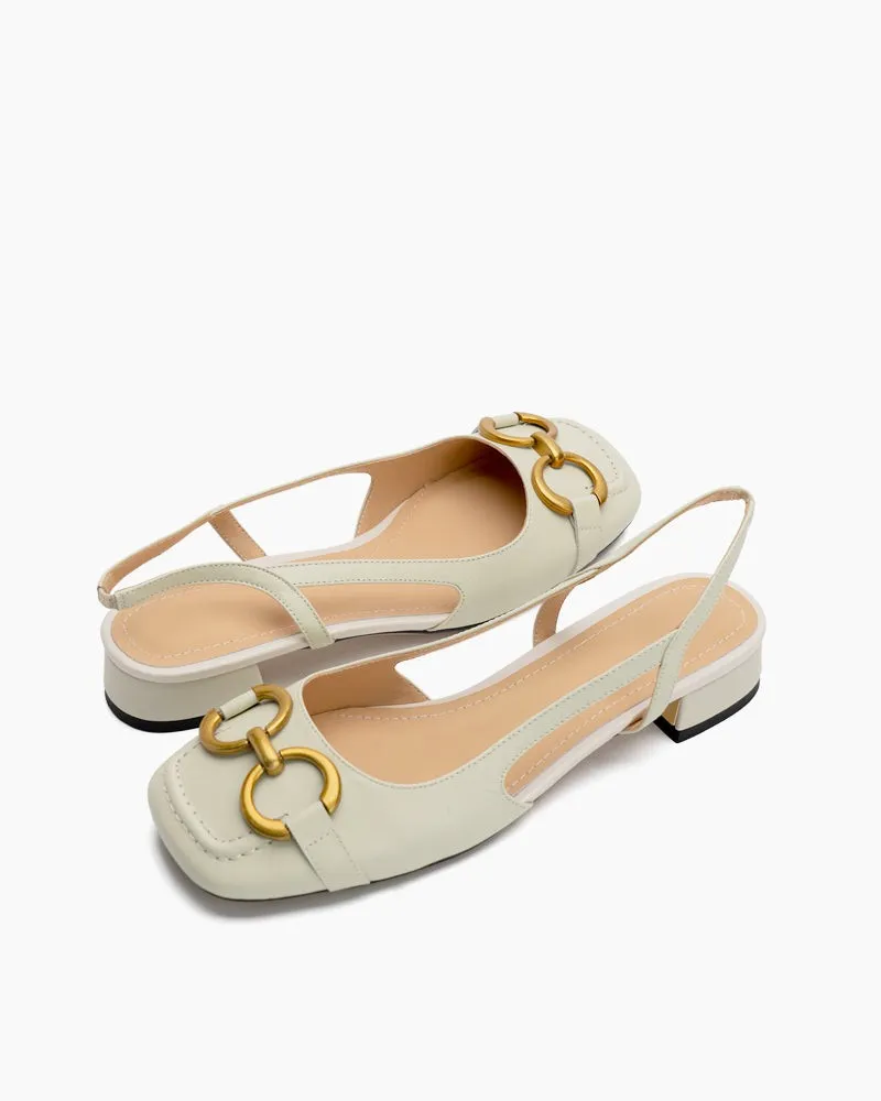 Slingback Block Heel Party Dress Sandals sold by Larosa product image thumbnail 3