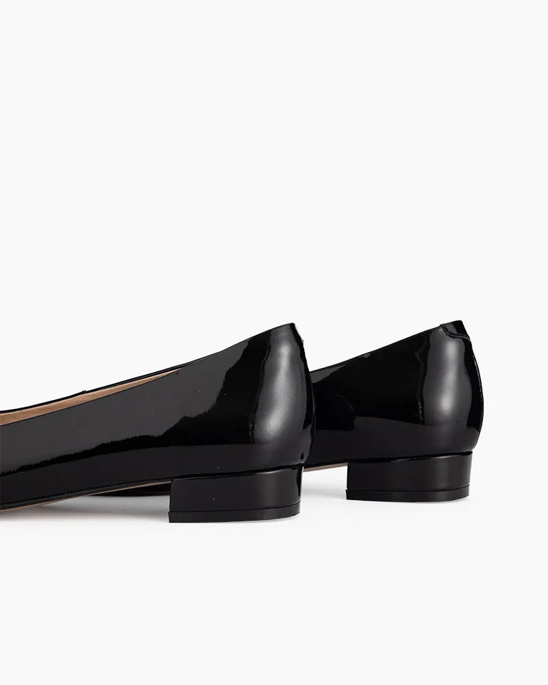 Soft Sole Square Toe Leather Flat Heel Loafers sold by Larosa product image thumbnail 5