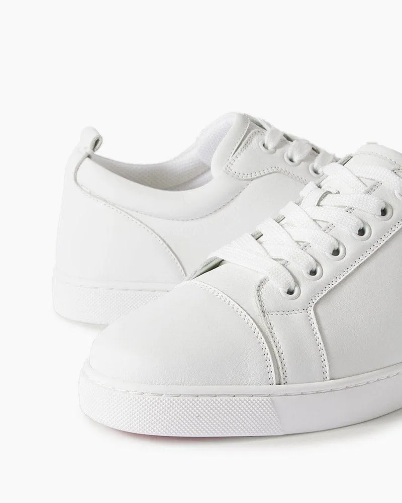 Men's Louis Junior White Leather Sneakers sold by Larosa product image thumbnail 3