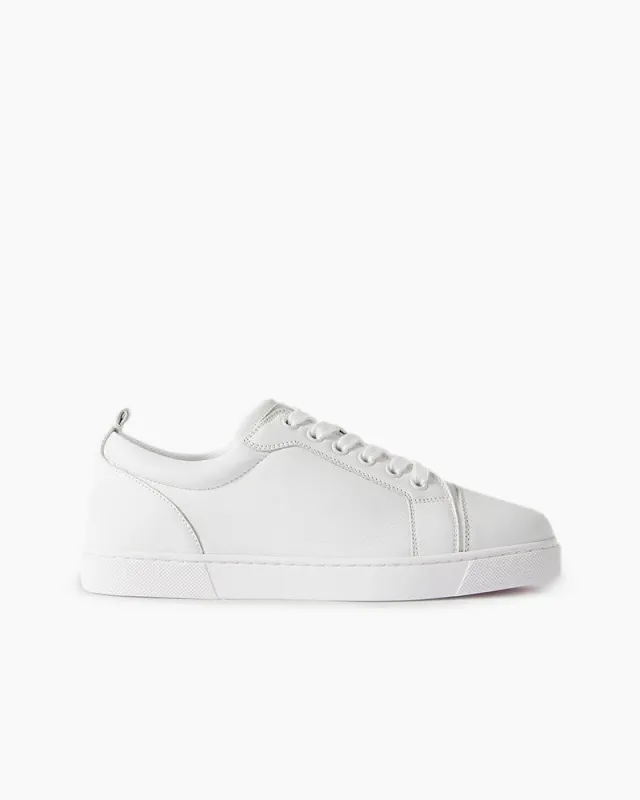 Men's Louis Junior White Leather Sneakers sold by Larosa