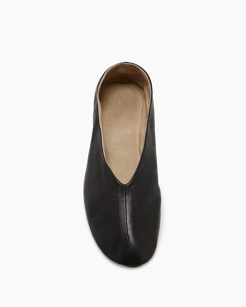 Women's Stella Leather Ballet Flats sold by Larosa product image thumbnail 3